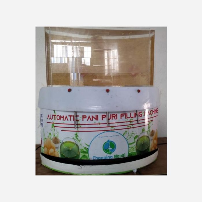 Automatic Pani Puri Vending Machine And Serving Machine
